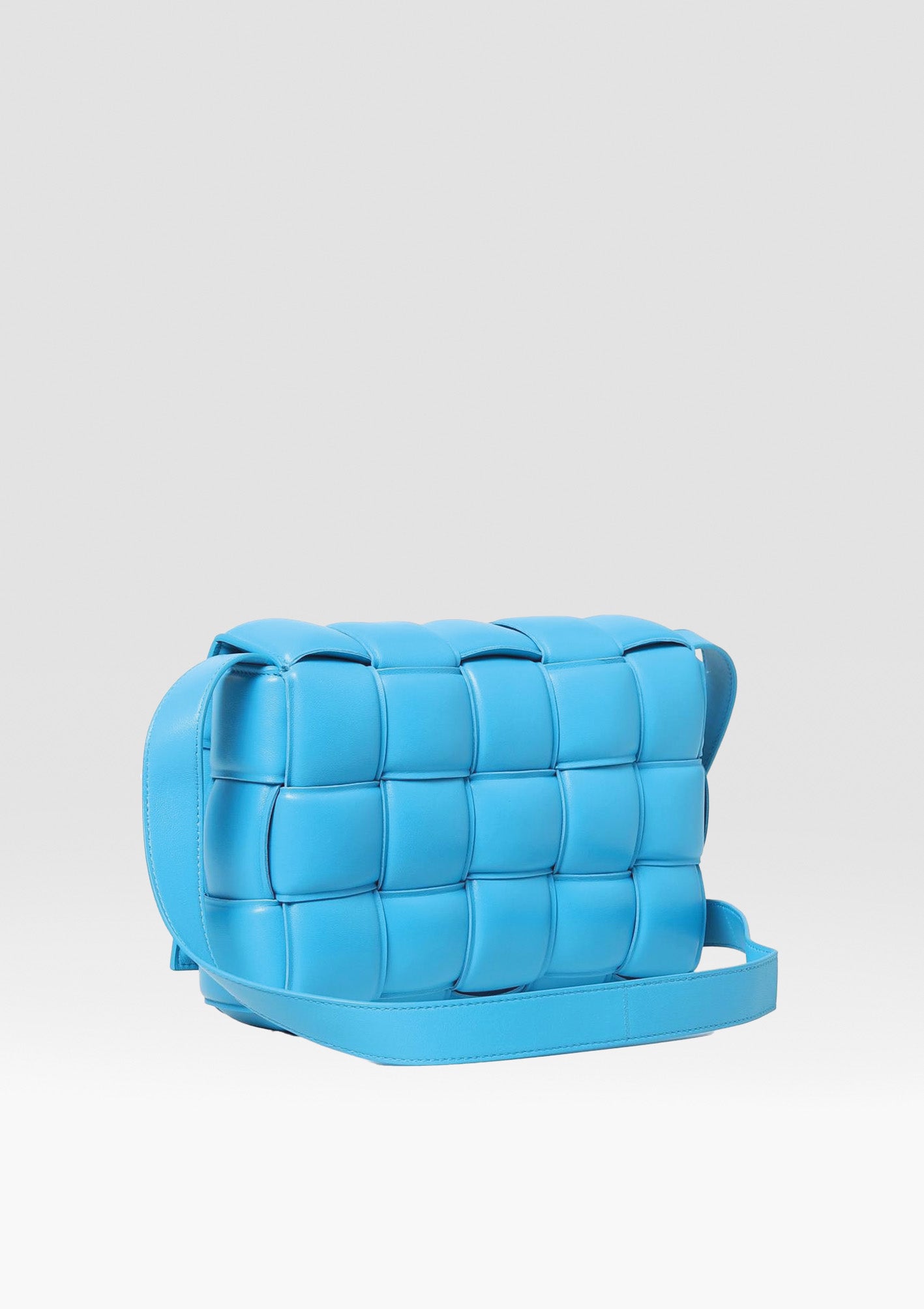 BOTTEGA VENETA Padded Turquoise Bag