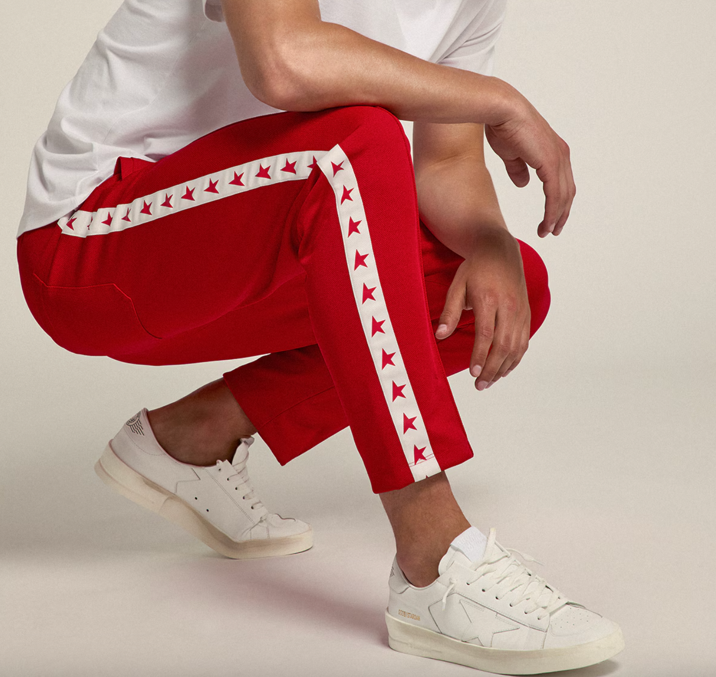 GOLDEN GOOSE Stardan White