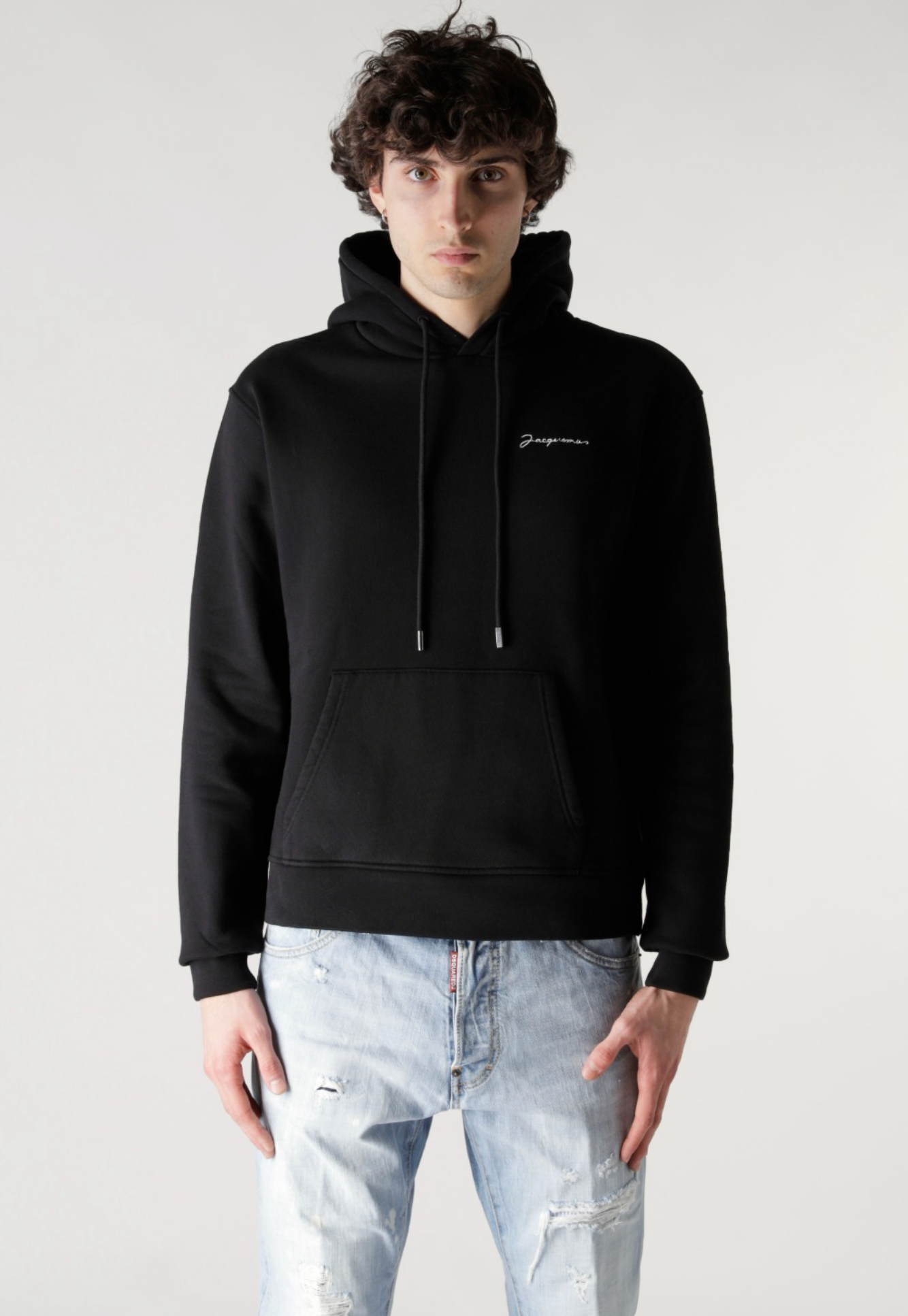 JACQUEMUS Felpa Nera