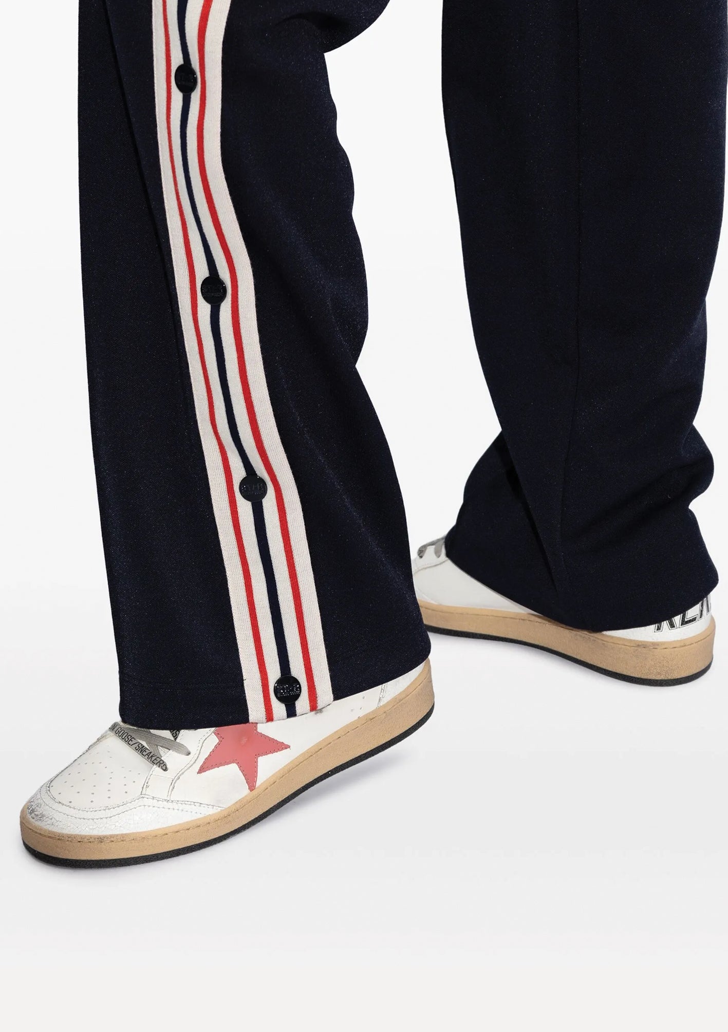 GOLDEN GOOSE Ballstar vintage White/Green
