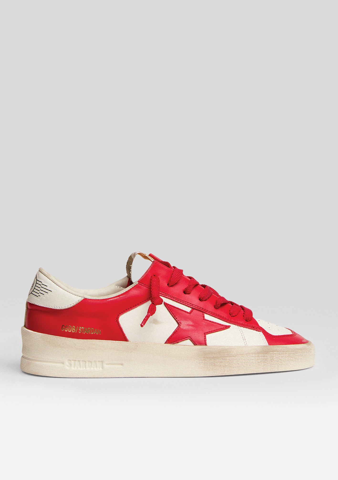 GOLDEN GOOSE Stardan White/Red