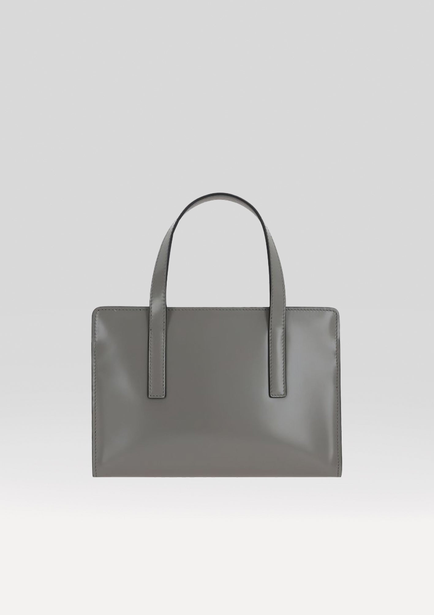 PRADA Re-Edition 1995 mini in pelle spazzolata Grey