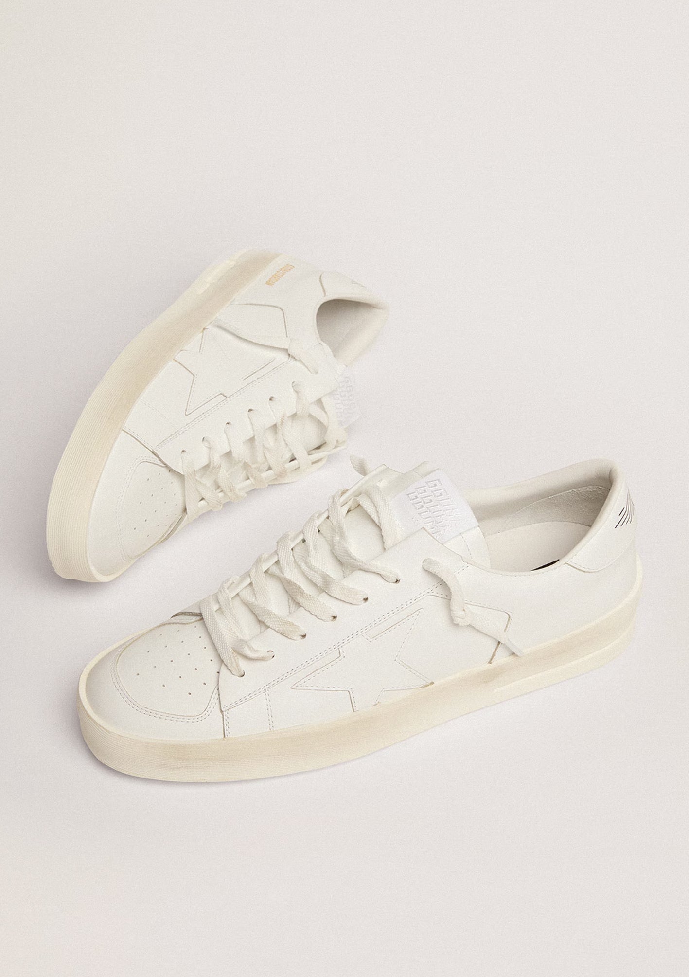 GOLDEN GOOSE Stardan White