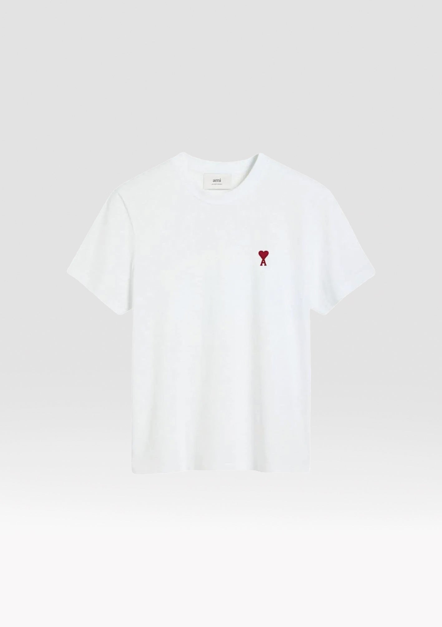 AMI PARIS T-Shirt White Iconica